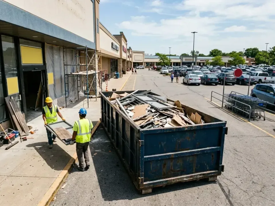 retail-store-renovation-debris-003 — frequently asked questions, Roll-off Dumpster Rentals in Montrose-Ghent, OH